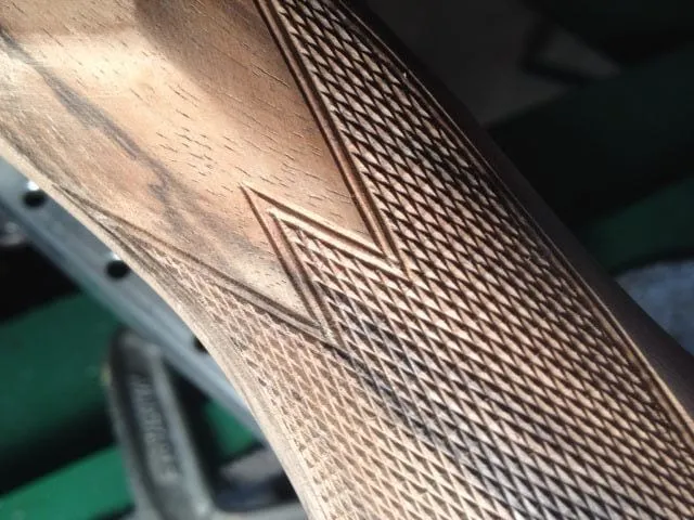 Checkering — view 1