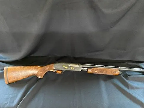 Remington 870 refinish and recut checkering — view 1