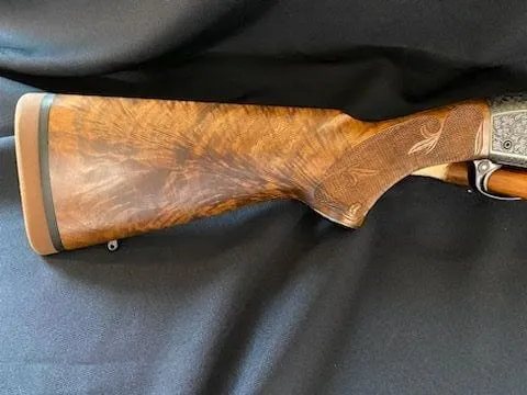 Remington 870 refinish and recut checkering — view 2